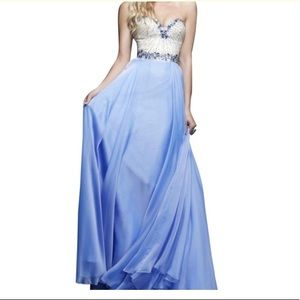 #1923 Sherri Hill dress in Periwinkle